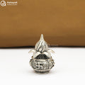 Silver Antique Swasthik Kalasam with Coconut 3D Idol