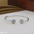 Round Shaped Silver Kada