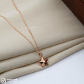 Silver Rosegold Little Star Chain Pendant