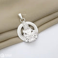 Lord  Ayyappan Silver Pendant