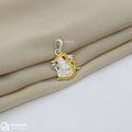 Shivan Om Silver Pendant