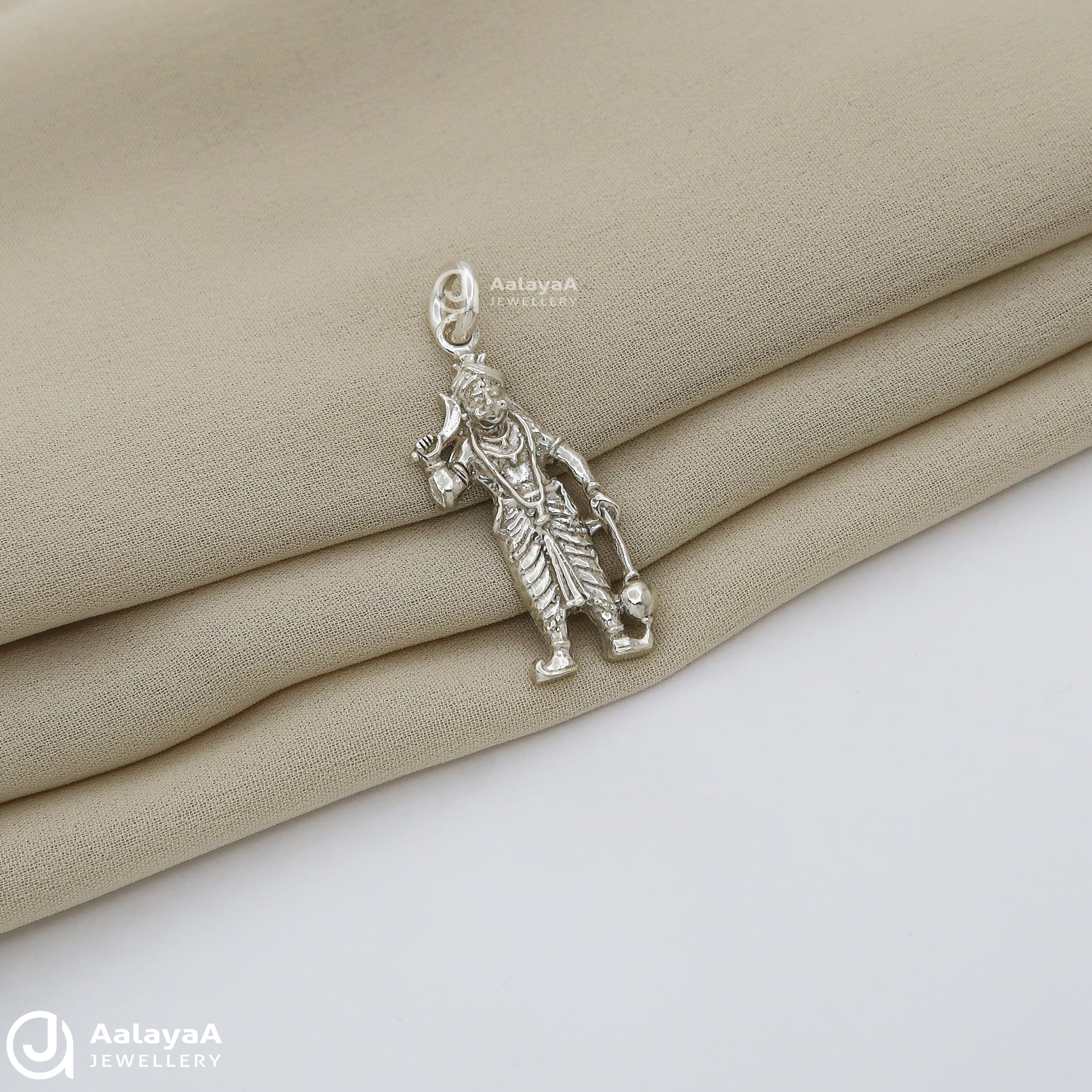 Karuppusamy Silver Pendant
