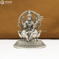 Silver Antique Lalita Devi 2D Idol