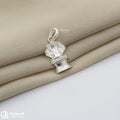 Shiva Lingam with Snake Silver Pendant