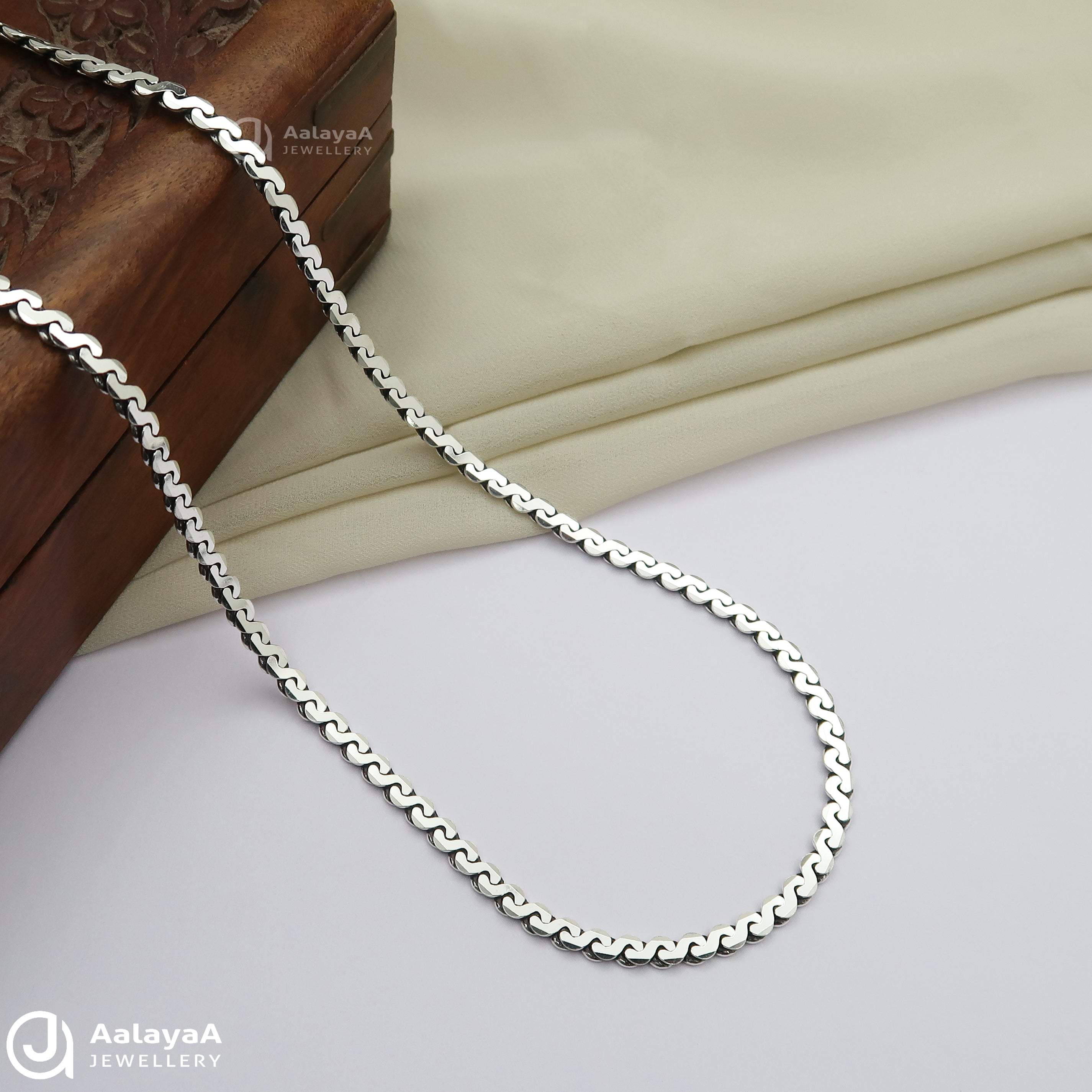 Perfect S Link Silver Chain