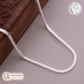 Arrow Edge Silver Men's Chain