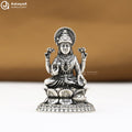 Silver Antique Lakshmi 2D Idol