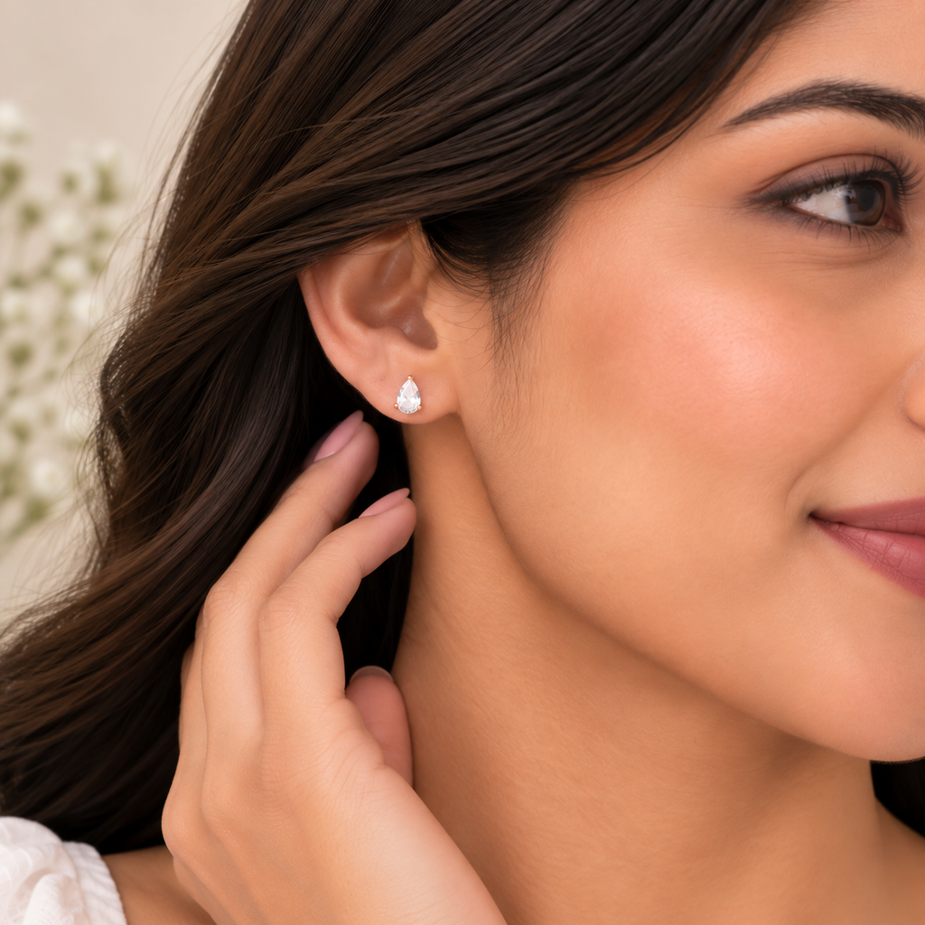 Serene Teardrop Necklace Set