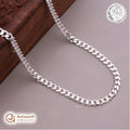 Imperial Cuban Silver Men's Chain