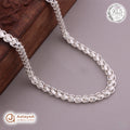 Royal Weave Silver Men's Chain