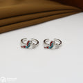Dual Colour Butterfly Toe Ring