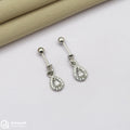Silver Teardrop Glow Buguette