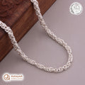 Byzantine Crown Silver Men's Chain