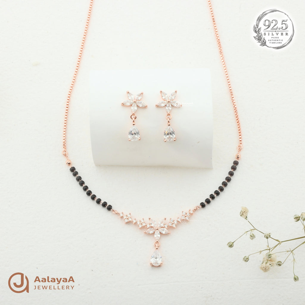 Celestial Blossom Mangalsutra Set