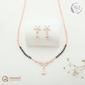 Celestial Blossom Mangalsutra Set