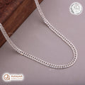 Glacier Cuban Silver Men's Chain