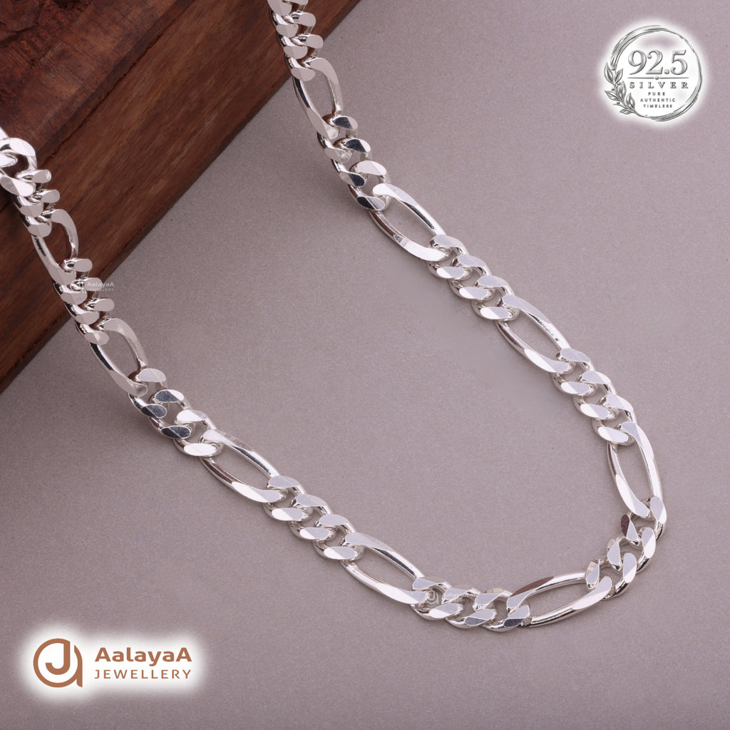 Majestic Fusion Silver Men's Chain