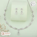 Silver Eternal Love Necklace Set