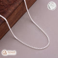 Precision Box Silver Men's Chain