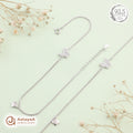 Silver Butterfly Bliss Anklet