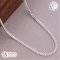 Elite Curb Silver Men's Chain