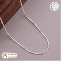 Serpent Orbit Silver Men's Chain