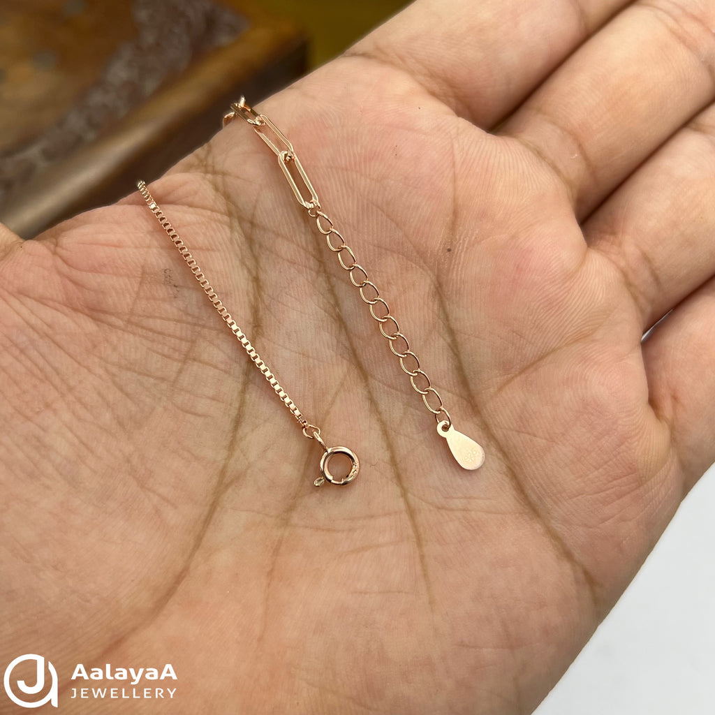 Silver Rosegold Mini Butterfly Spark Bracelet