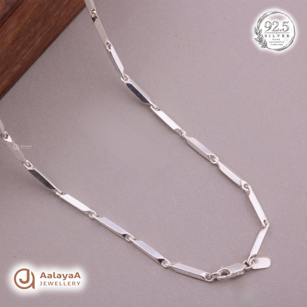 Sterling Blade Silver Men's Chain