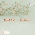 RoseGold Daisy Garland Toe Ring