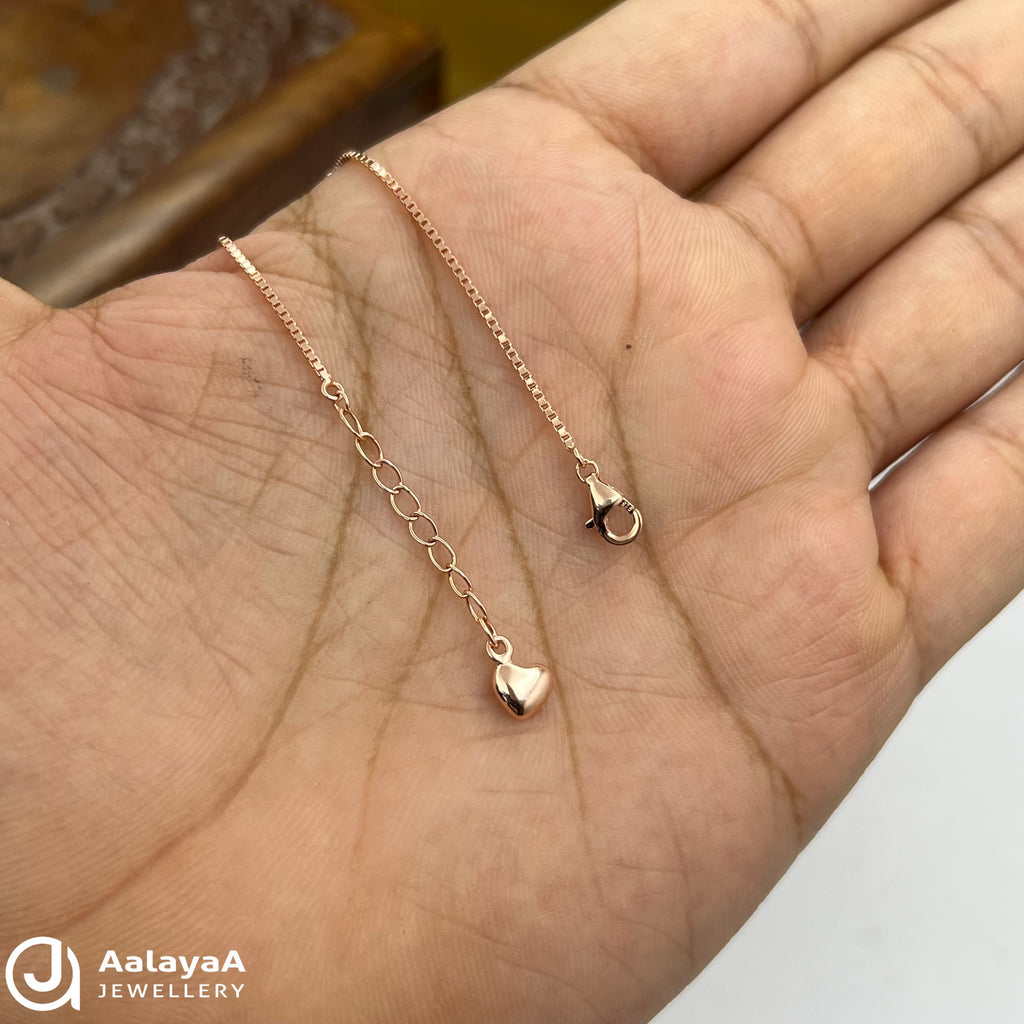 Silver Rosegold Forever Yours Infinity Bracelet