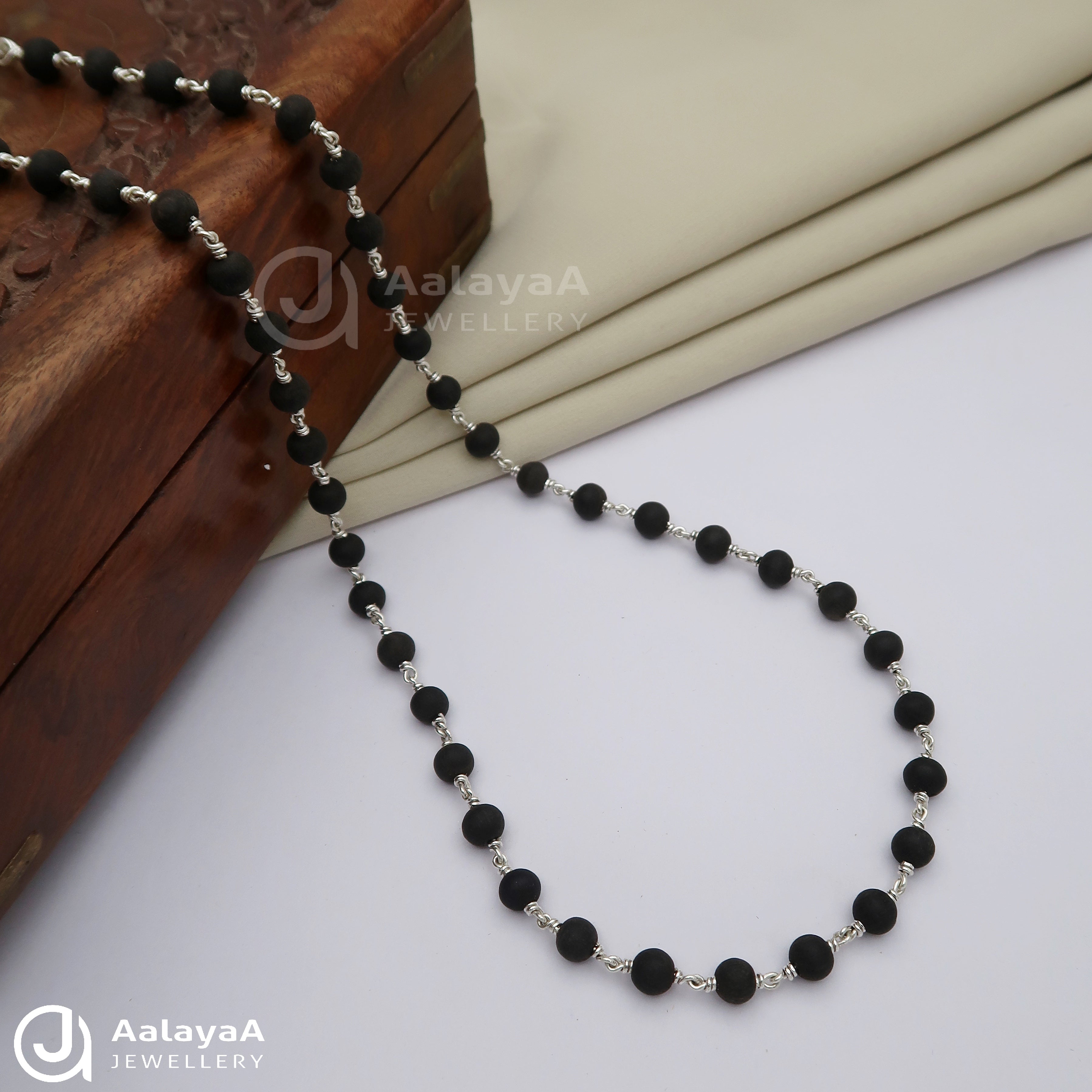 6MM Karungali Mala without Cup