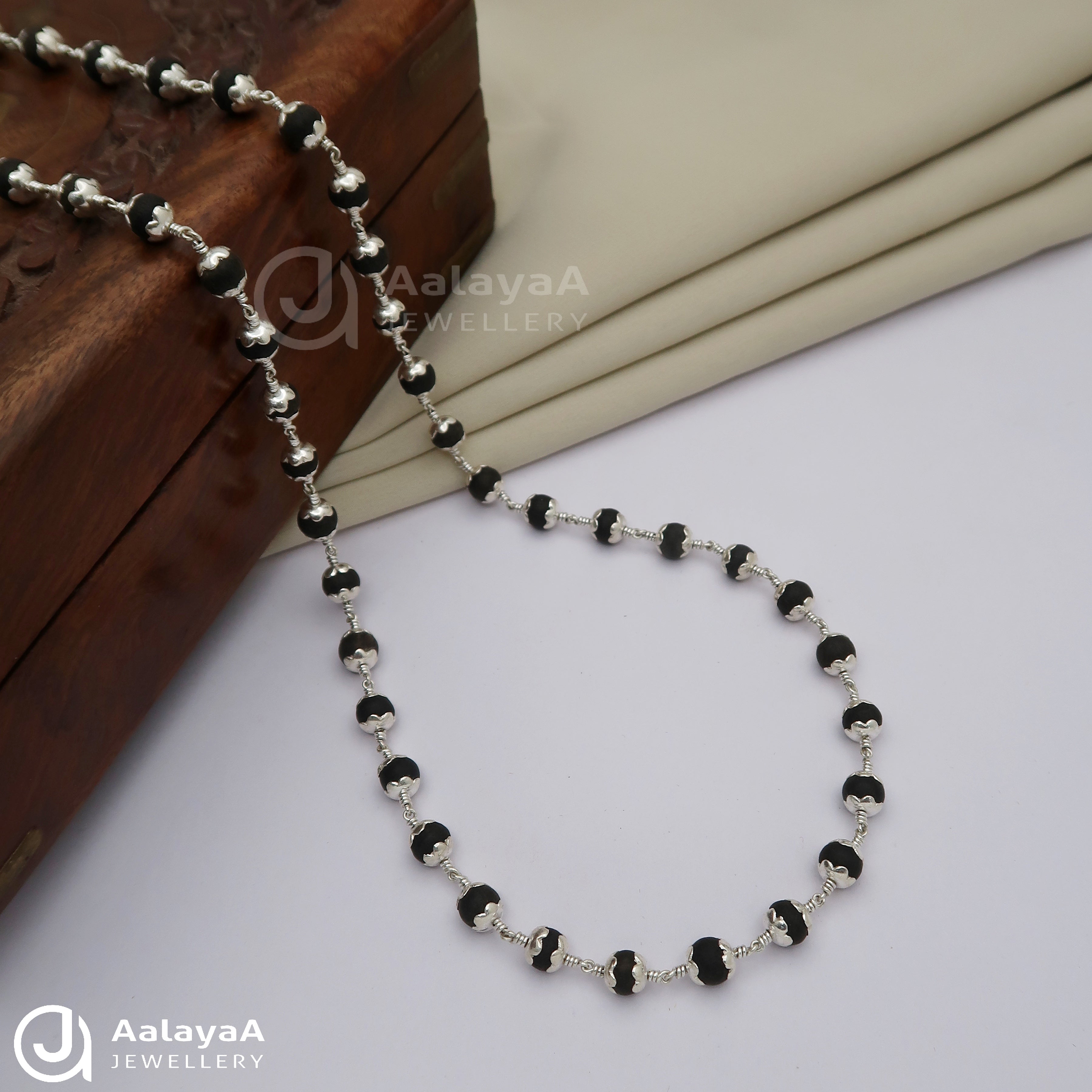 6MM Karungali Mala with Cup