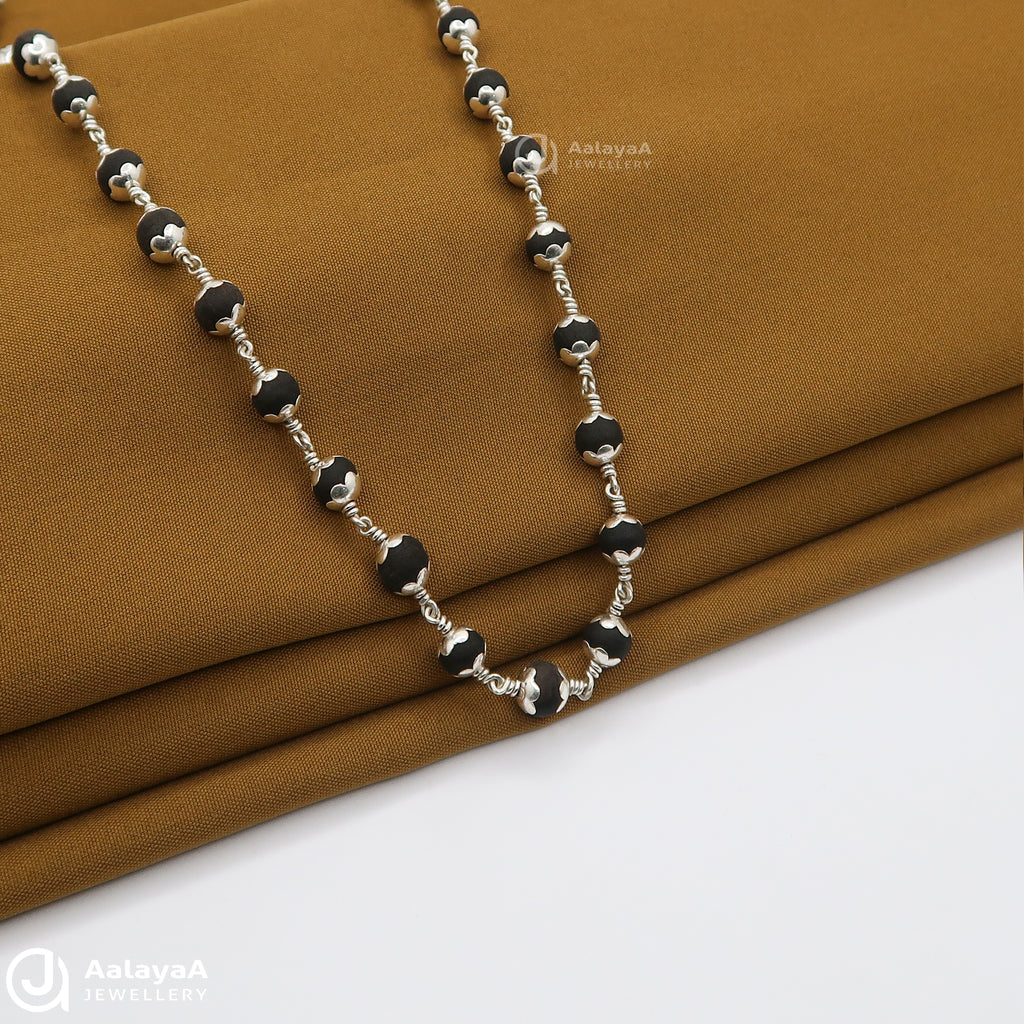 6MM Karungali Mala with Cup