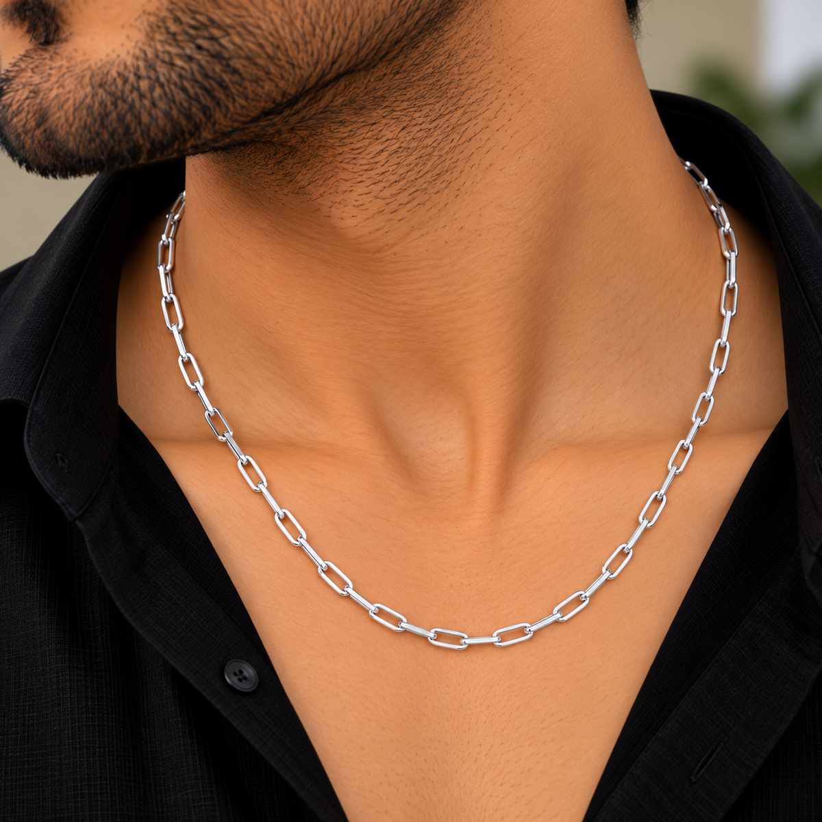 Urban Link Silver Men's Chain