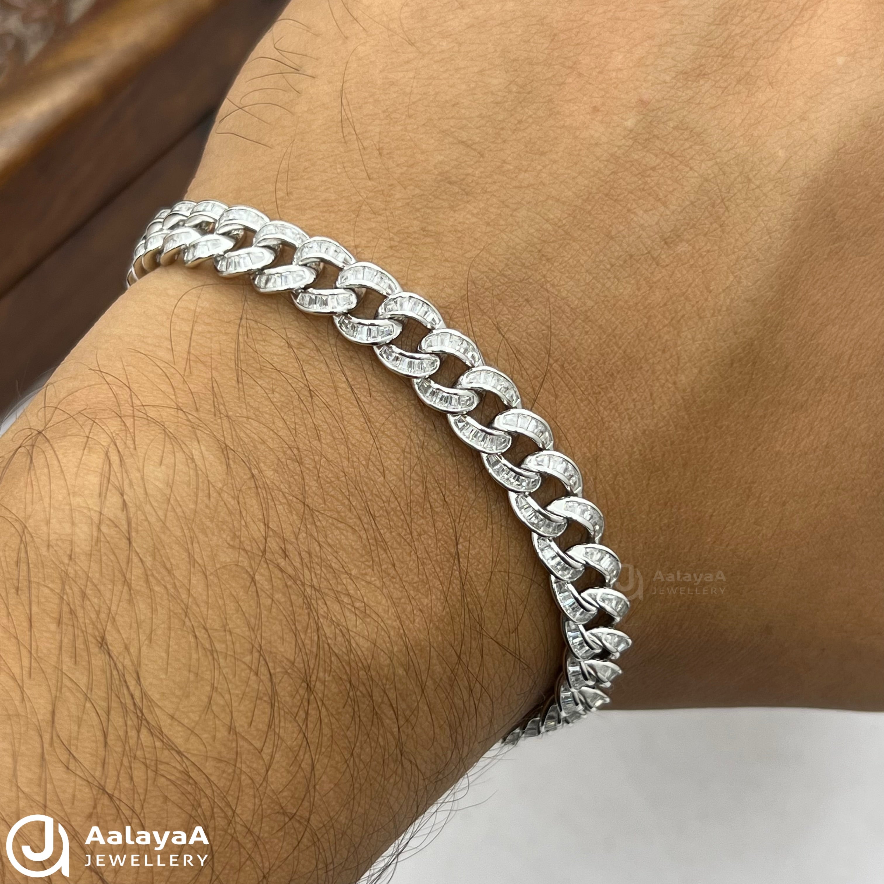 Silver Metro Flex Chain Bracelet