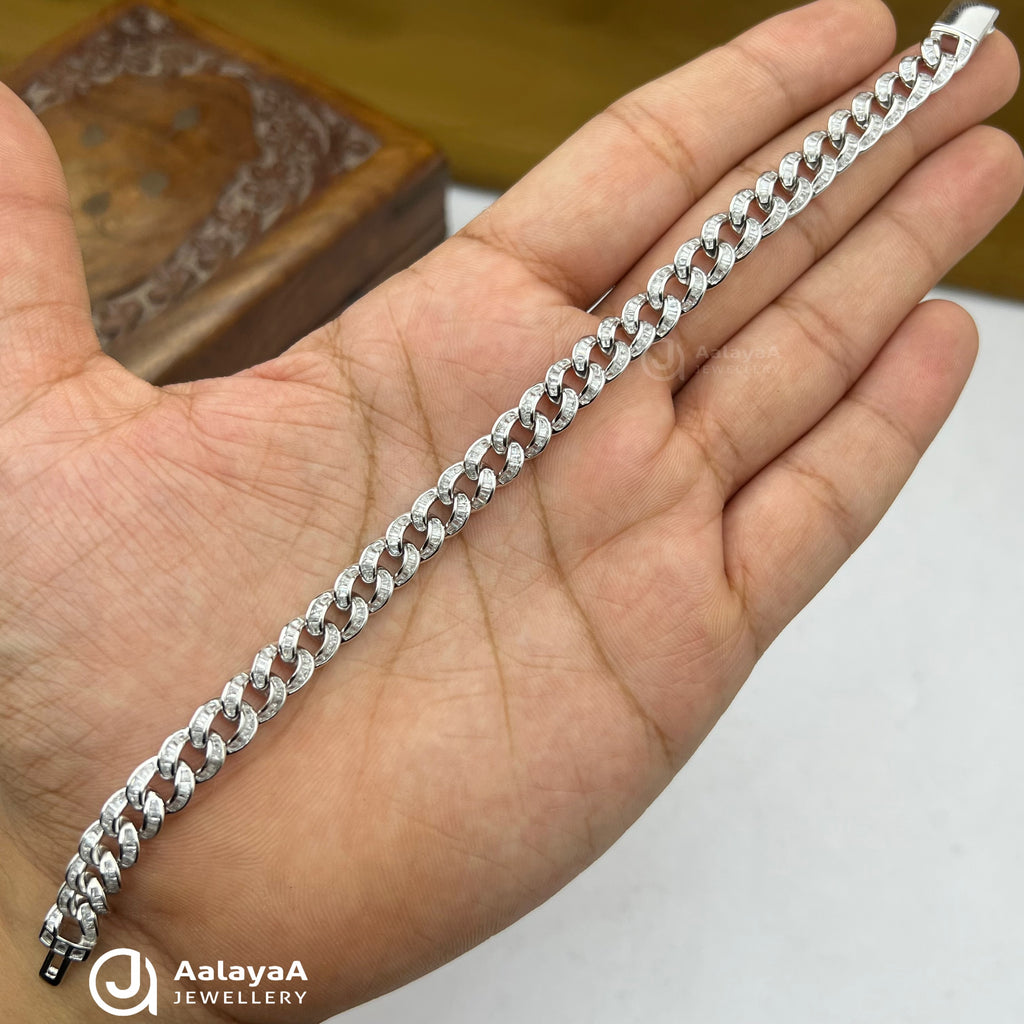 Silver Metro Flex Chain Bracelet