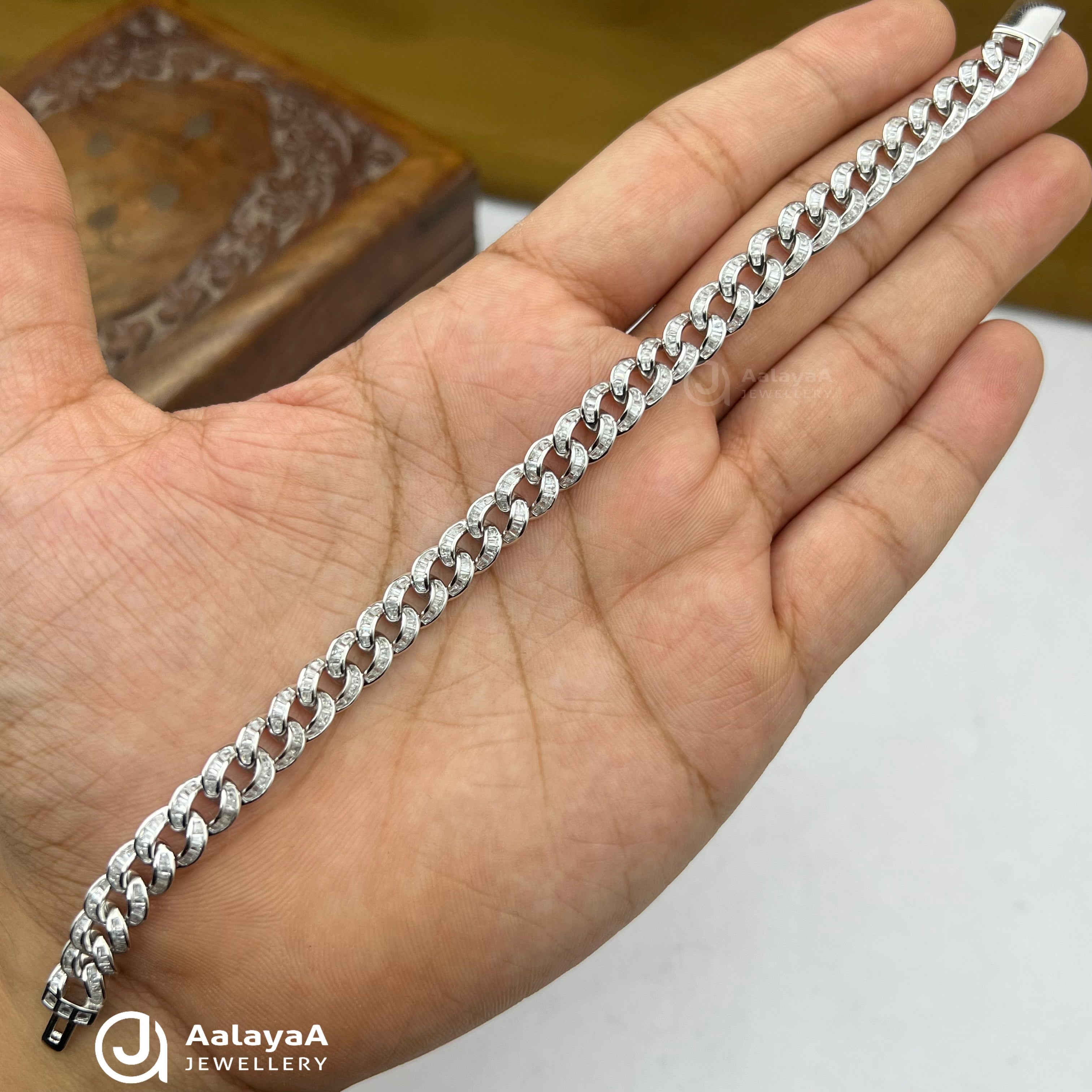 Silver Metro Flex Chain Bracelet