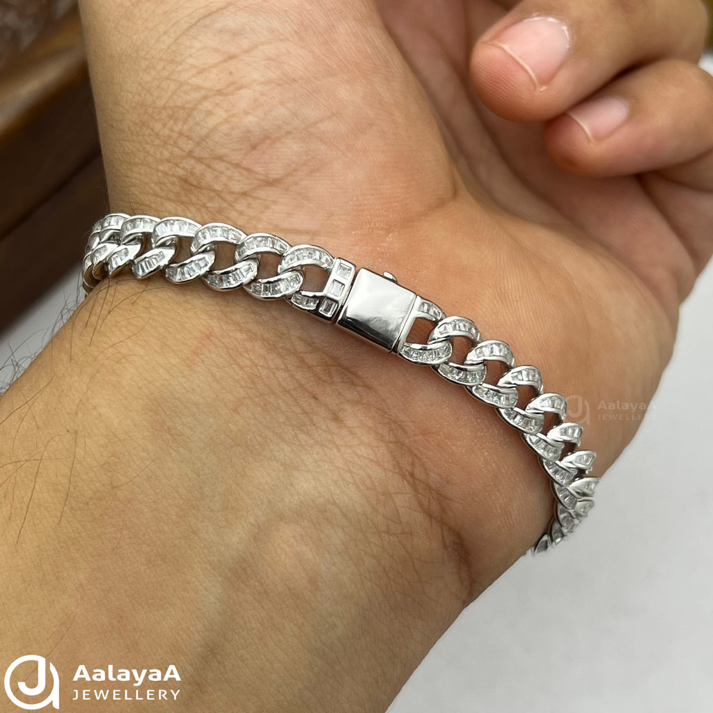 Silver Metro Flex Chain Bracelet
