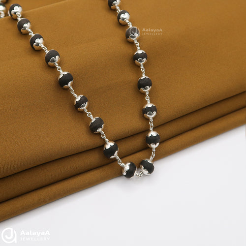 8MM Karungali Mala with Cup