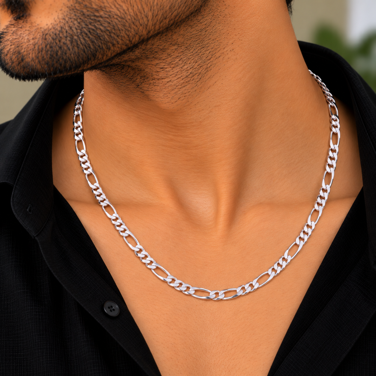 Majestic Fusion Silver Men's Chain