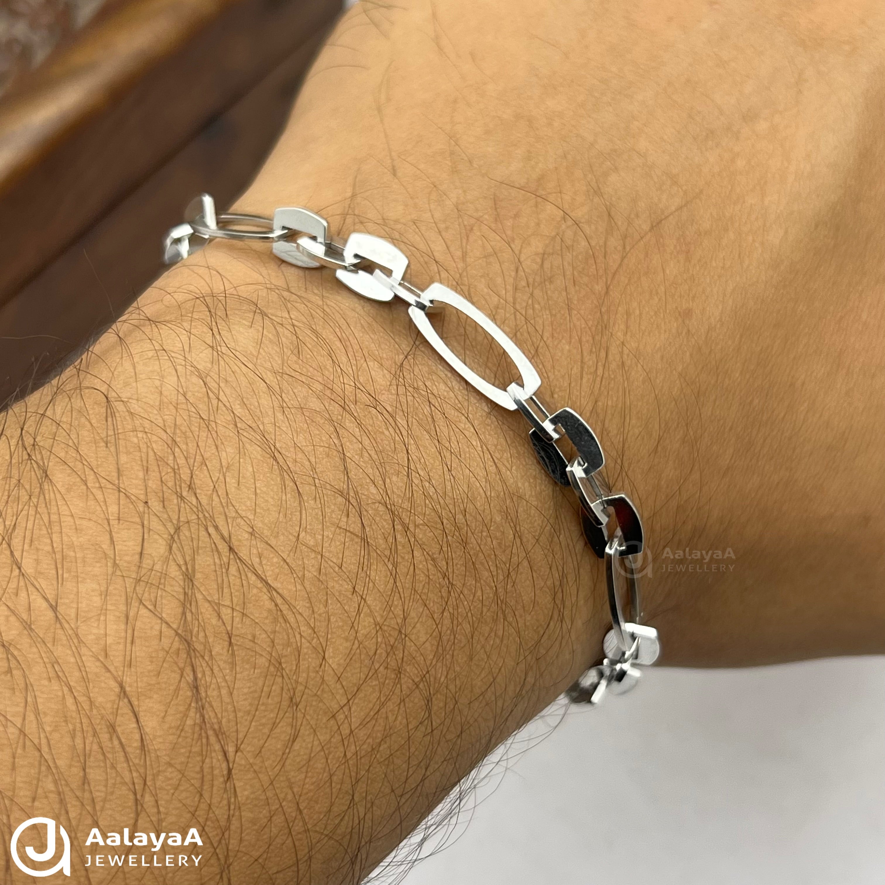 Silver Elite Duo Chain Bracelet