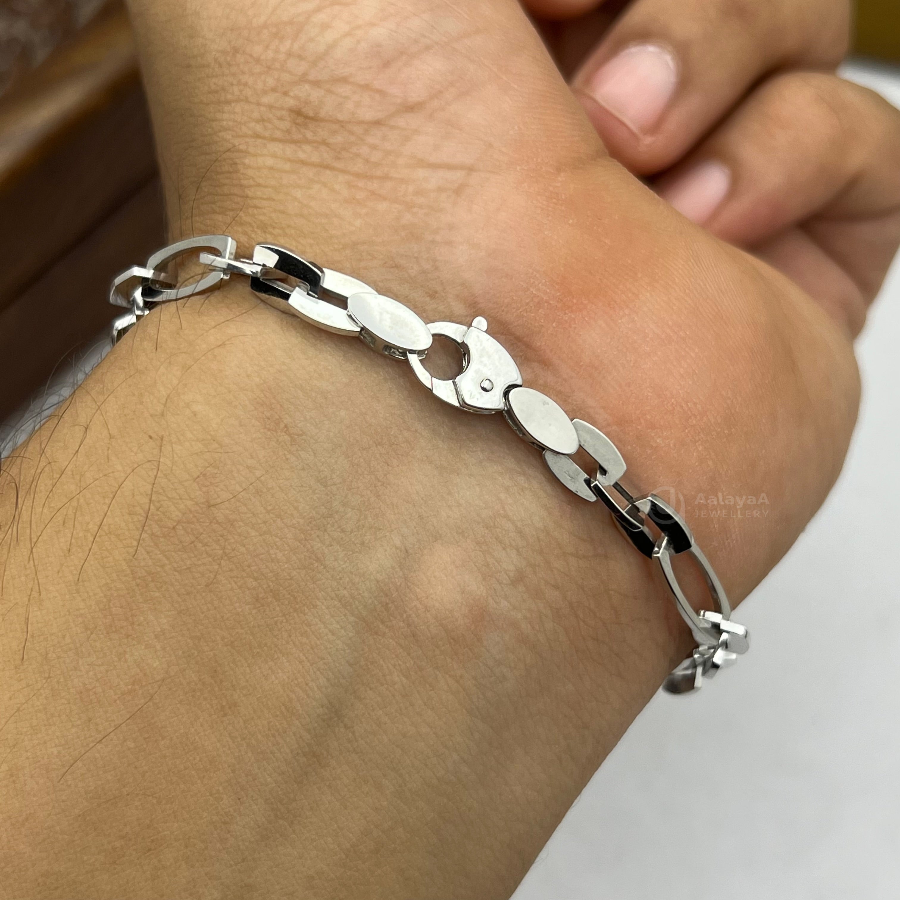 Silver Elite Duo Chain Bracelet