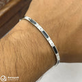 Silvera Black Matrix Link Bracelet