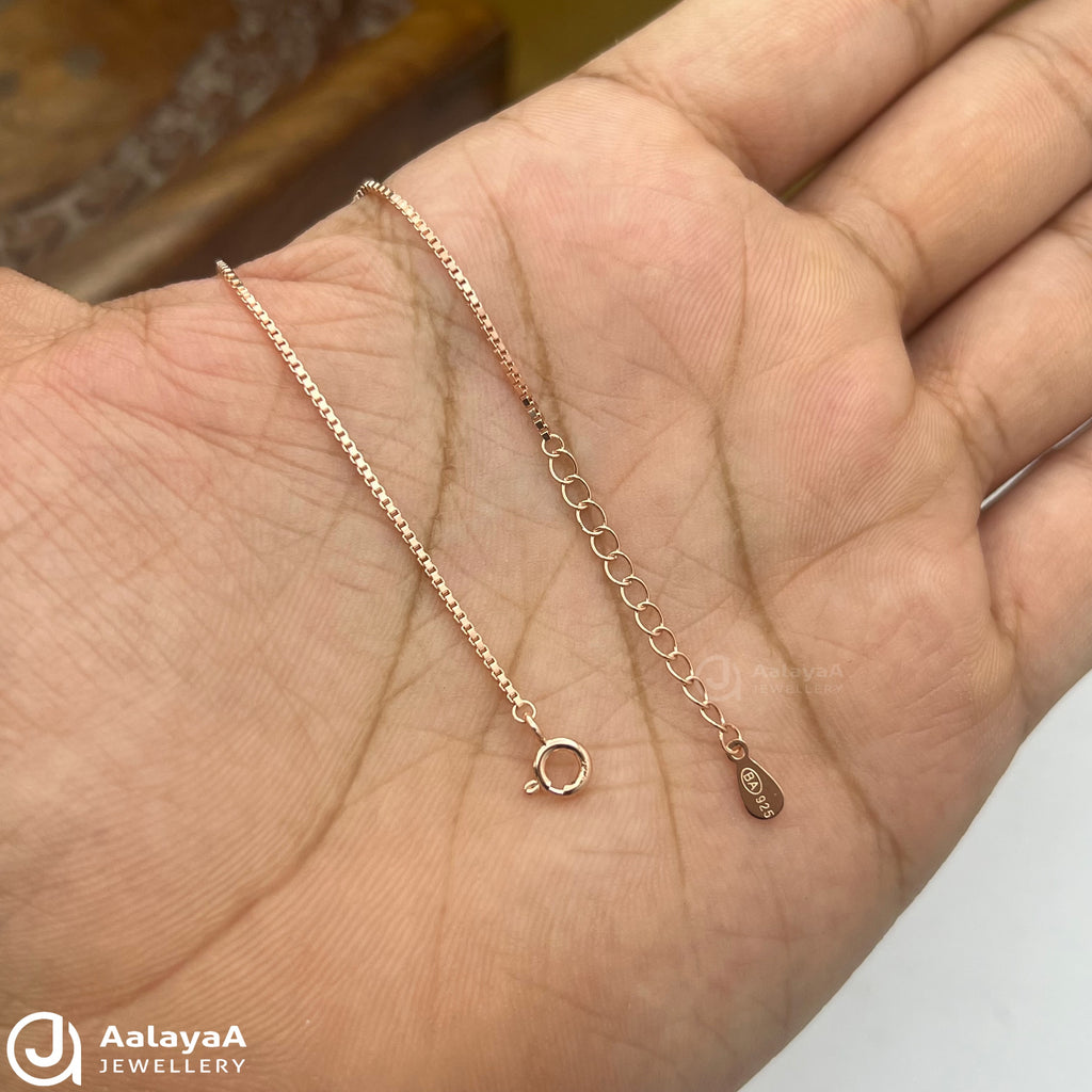 Silver Rose Gold RectaGlow Bracelet