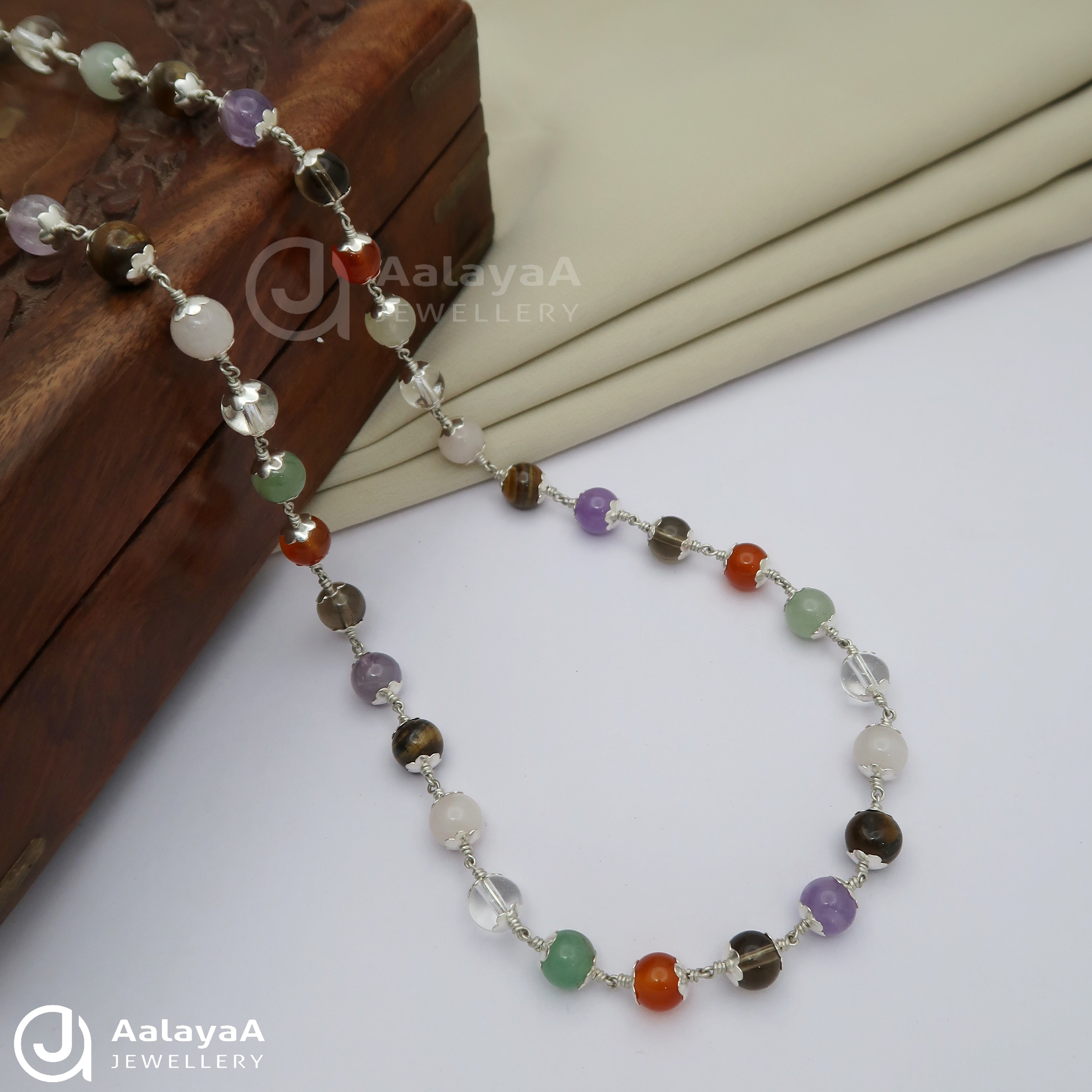 Seven Chakra Mala with Cup