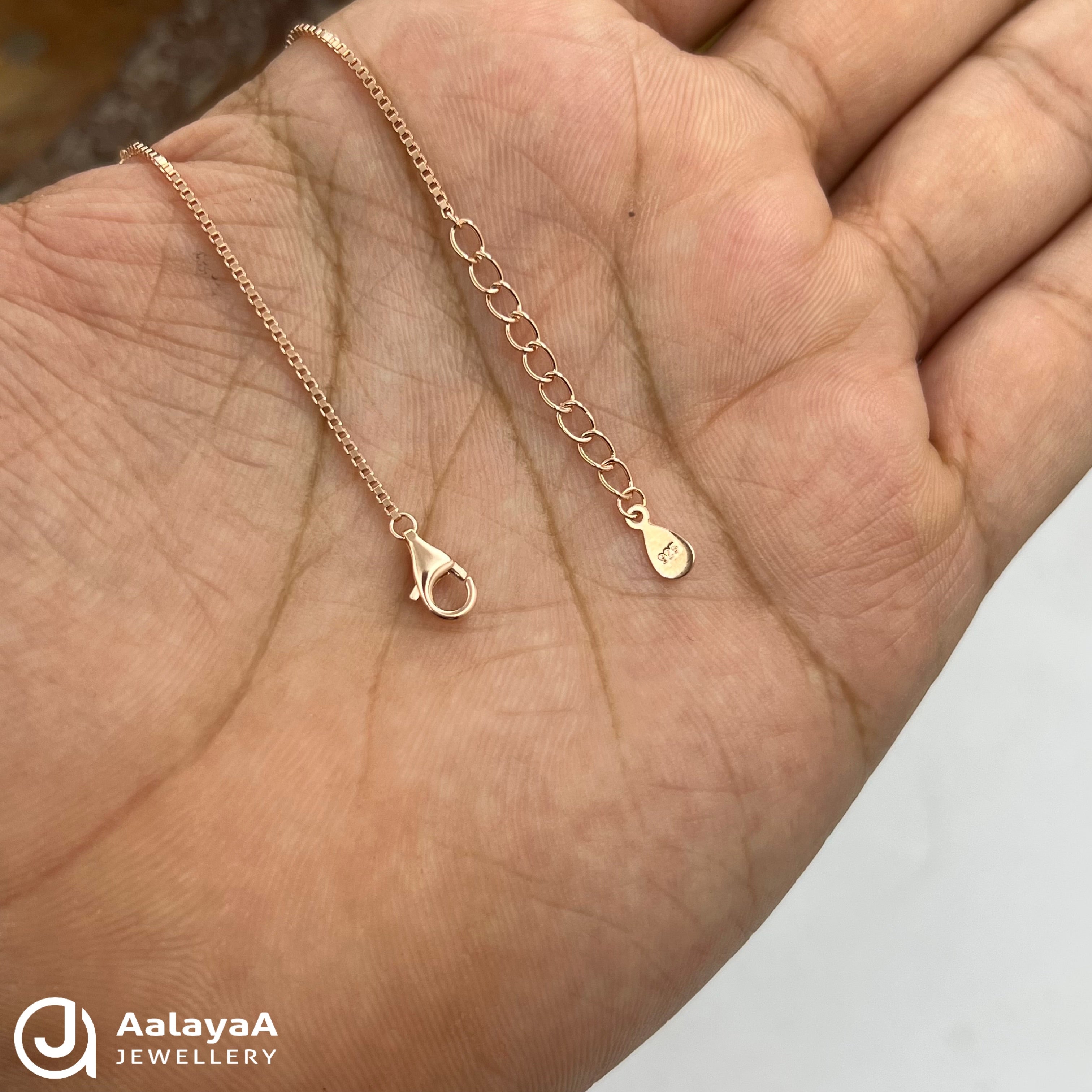 Silver Rosegold Floral Sparkle Bracelet