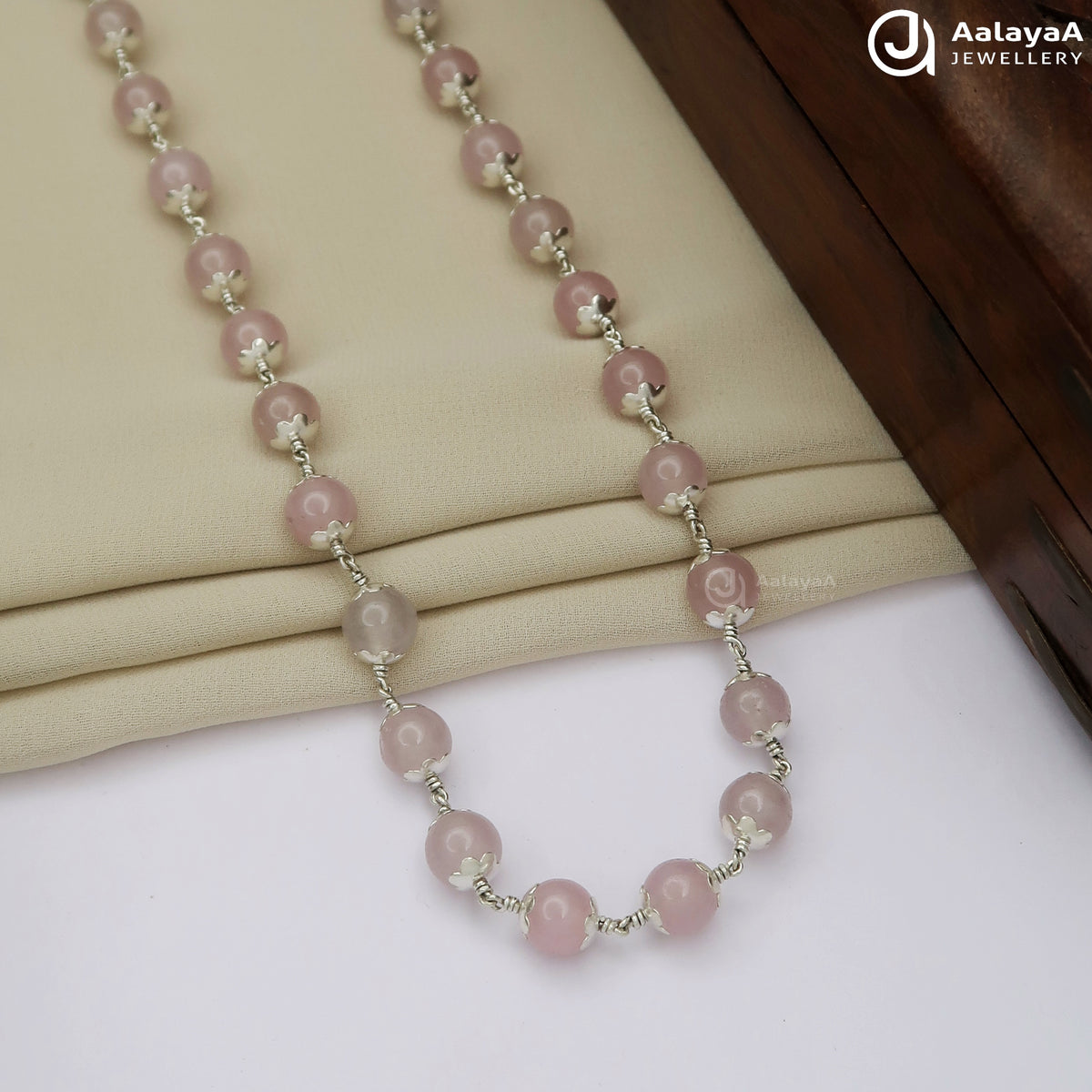 Pink Spadigam Mala 8mm