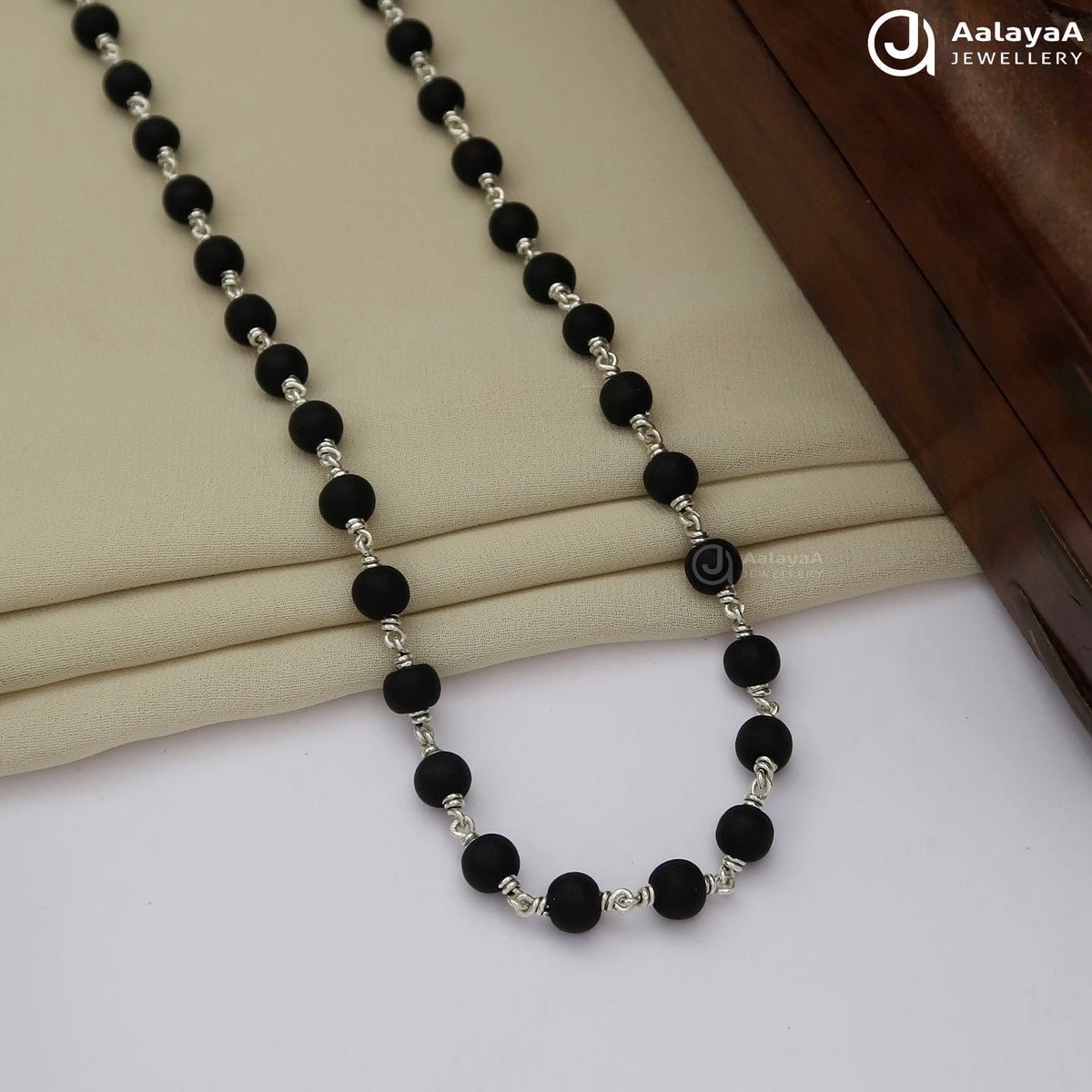 6MM Karungali Mala without Cup