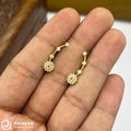 Silver Gold Plated Flora Trail Ear Cuff