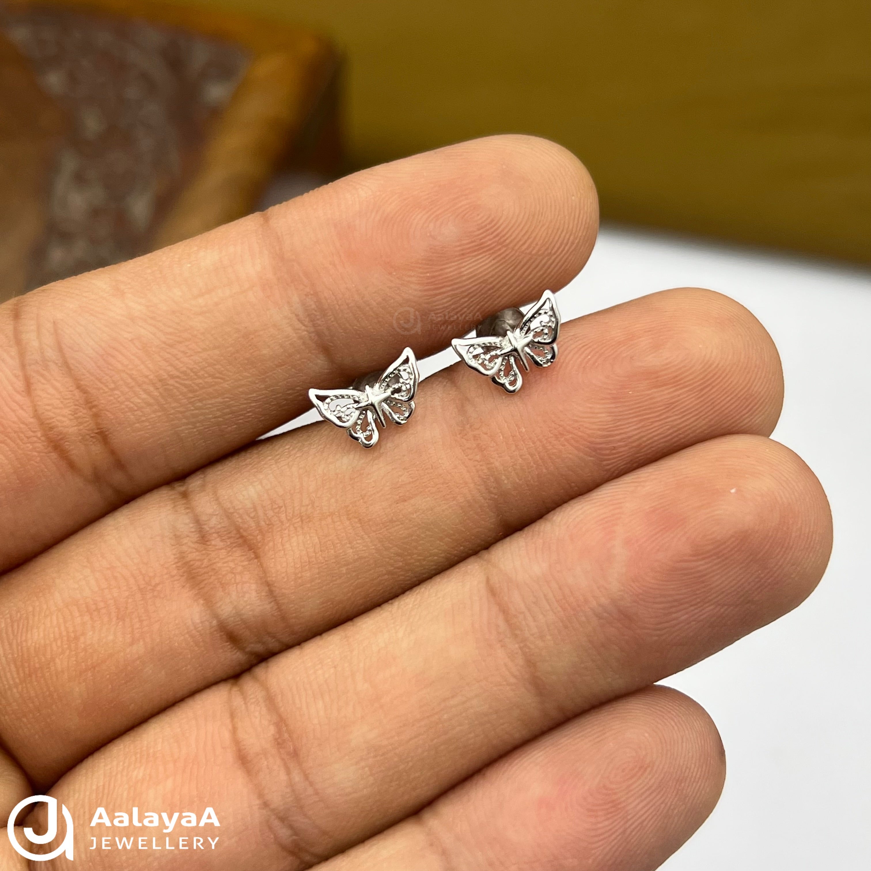 Silver Gracewing Earrings